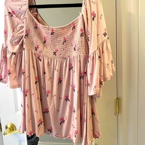 Free People off the shoulder tunic